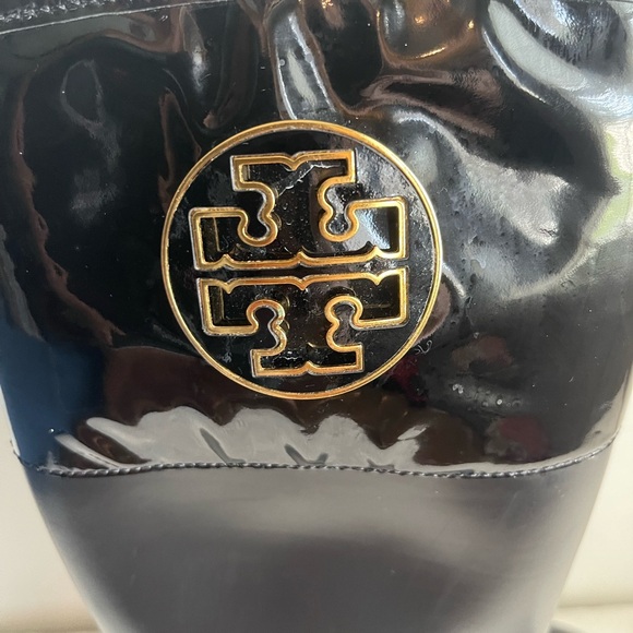 Tory Burch “Black” X Aigle Boots Sz 8B.. - Picture 4 of 5